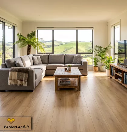پارکت لمینت نصب شده پارکت لمینت نصب شده
